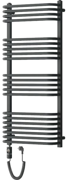 Mexen Apollo, elektromos fűtőelem 1210x550 mm + fűtőrúd 600 W, antracit, W117-1210-550-2600-66