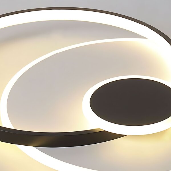Mennyezeti lámpa APP1709-C Black LED