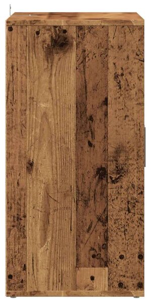 VidaXL antik fa színű szerelt fa cipősszekrény 60 x 35 x 70 cm