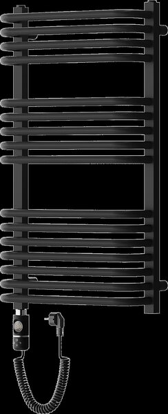 Mexen Apollo, elektromos fűtőelem 860x450 mm + fűtőrúd 600 W, fekete, W117-0860-450-2600-70