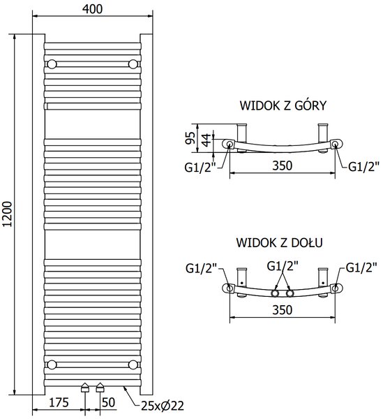 Mexen Ares, elektromos fűtőelem 1200x400 mm + fűtőrúd 600 W, fehér, W102-1200-400-2600-20