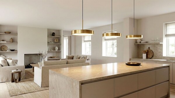 LED Lámpa APP1687-1CP 30CM BRUSH GOLD