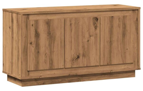 VidaXL kézműves tölgy színű szerelt fa tálalószekrény 102 x 35 x 55 cm