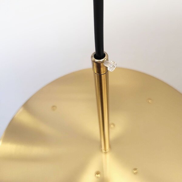 LED Lámpa APP1687-1CP 30CM BRUSH GOLD