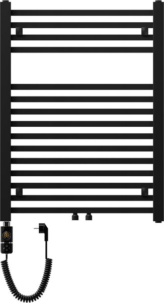 Mexen Pluton, elektromos fűtőelem 800x600 mm + fűtőrúd 600 W, fekete, W106-0800-600-2600-70