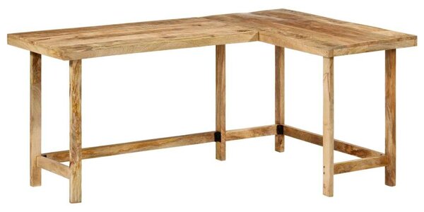 VidaXL íróasztal 165x110x75 cm tömör fa Mango