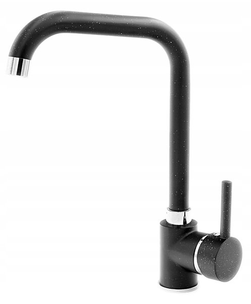 Gamma Steel, szabadon álló mosogató csaptelep h-320, fekete foltos, GMA-BSK-BP