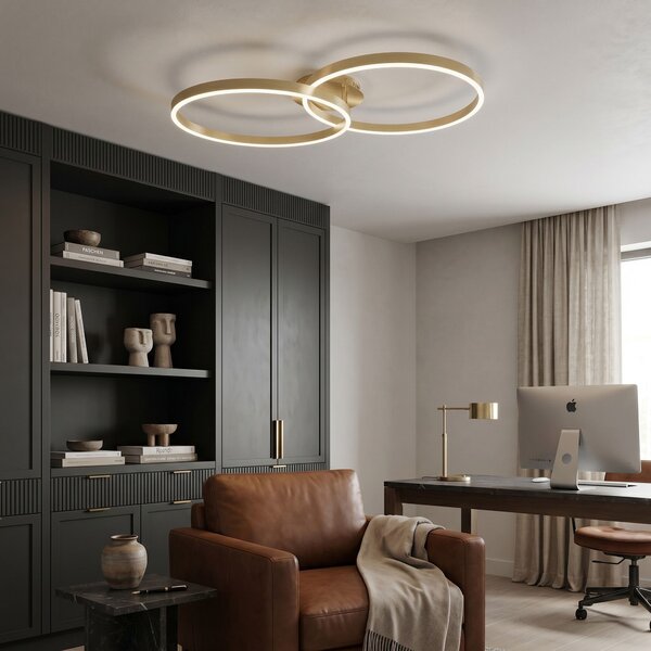 Mennyezeti lámpa LED SWE062-C BRUSH GOLD