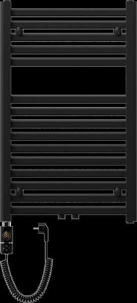 Mexen, Mexen Hades elektromos melegítő 800 x 500 mm, 600 W, czarny - W104-0800-500-2600-70