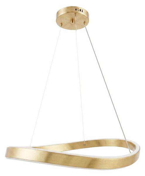 FÜGGESZTETT MENNYEZETI LÁMPA SWE067-CP 60cm BRUSH GOLD