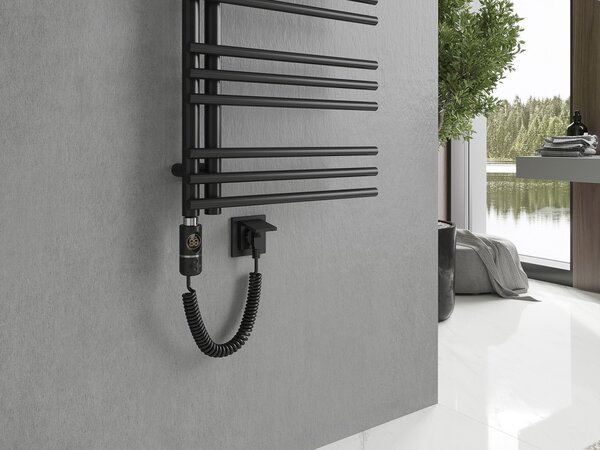 Mexen, Mexen Neptun elektromos melegítő 1200 x 500 mm, 600 W, czarny - W101-1200-500-2600-70