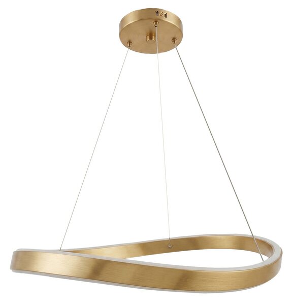 FÜGGESZTETT MENNYEZETI LÁMPA SWE069-CP 80cm BRUSH GOLD