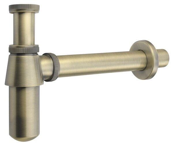 Aqualine Aqualine, RETRO Mosogató szifon 5/4", hulladék 32mm, sötét bronz, 9686