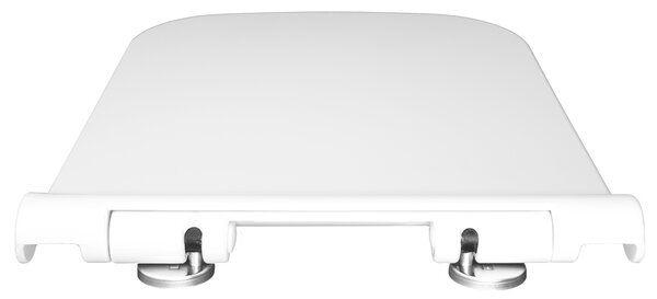 Gamma Erga Viana, WC-ülőke 418(467)x444mm duroplasztból, lassú zárással, fehér, ERG-GAM-D6