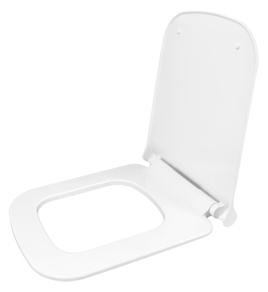 Gamma Erga Viana, WC-ülőke 418(467)x444mm duroplasztból, lassú zárással, fehér, ERG-GAM-D6
