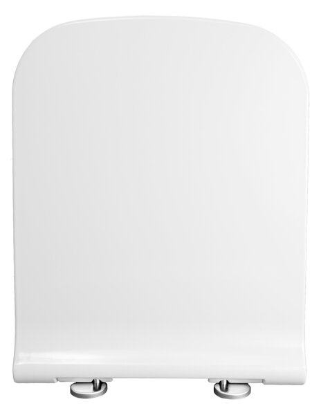 Gamma Erga Viana, WC-ülőke 418(467)x444mm duroplasztból, lassú zárással, fehér, ERG-GAM-D6