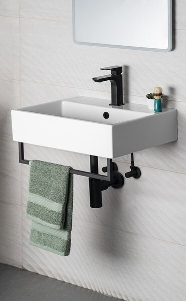 Aqualine Aqualine, SISTEMA kerámia mosdókagyló 50x42cm, 10SF50051