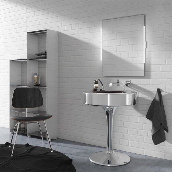 Sapho Sapho, IRENE 2 LED fali lámpa, 9 W, 500x35x77 mm, króm, E27556CI