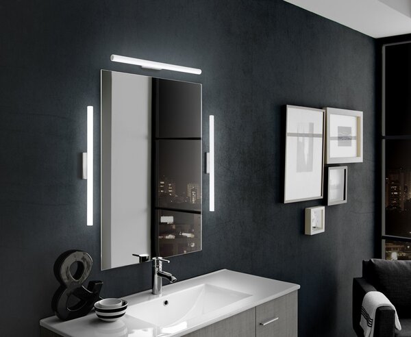 Sapho Sapho, IRENE 2 LED fali lámpa, 9 W, 500x35x77 mm, króm, E27556CI