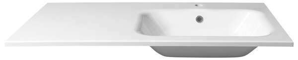 Sapho Sapho, ARECA mosdó 110x50cm, öntött márvány, eredeti, fehér, AC101R