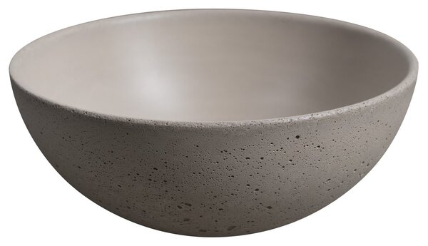 Sapho Sapho, MINOR beton munkalap mosogató, átmérő 26 cm, homok, MR26014