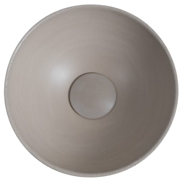 Sapho Sapho, MINOR beton munkalap mosogató, átmérő 26 cm, homok, MR26014