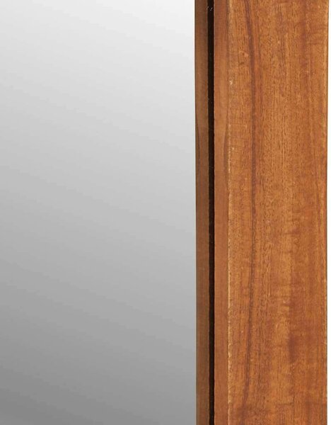 VidaXL fali tükör fiókokkal 60x33x90 cm tömör fa akácfa