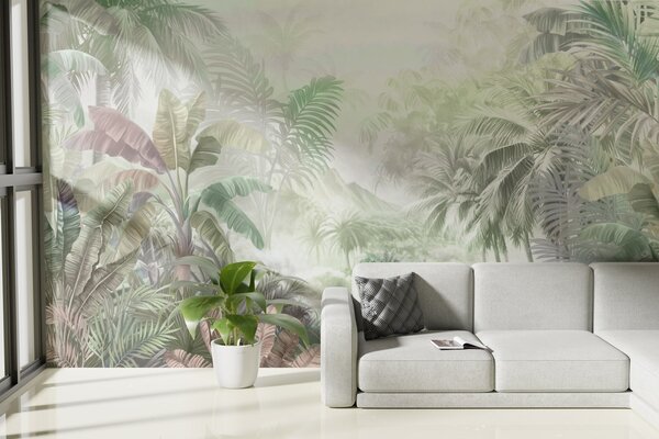 Fotótapéta Egy erdő festménye, Modern fotótapéta, Modern fotótapéta, w01931v1 - Muralas.hu