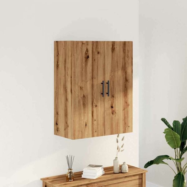 VidaXL kézműves tölgy színű fali szekrény 69,5x34x90 cm