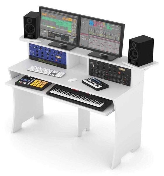 Glorious Workbench White Stúdió asztal (fehér)
