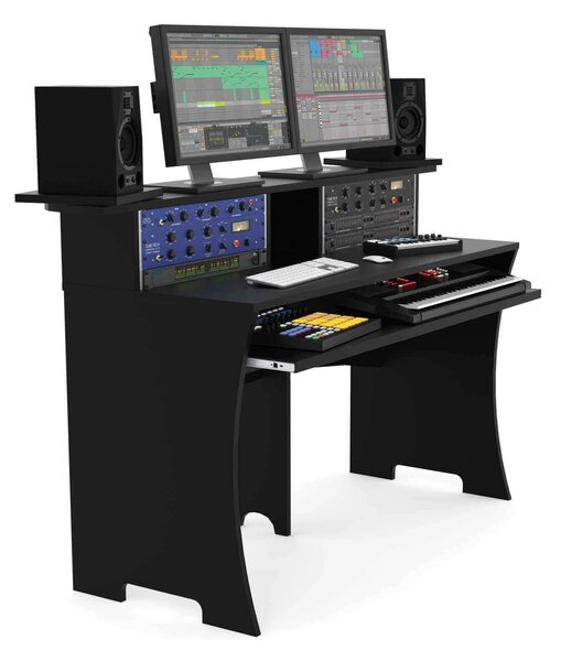 Glorious Workbench Black Stúdió asztal (fekete)