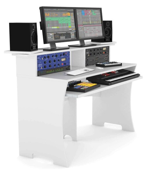 Glorious Workbench White Stúdió asztal (fehér)