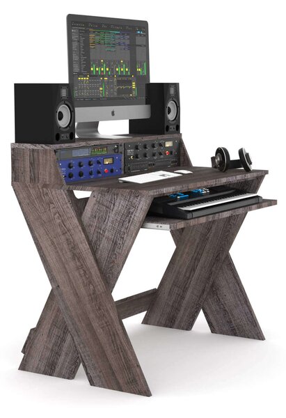 Glorious Sound Desk Compact Walnut Stúdió bútor (dió)