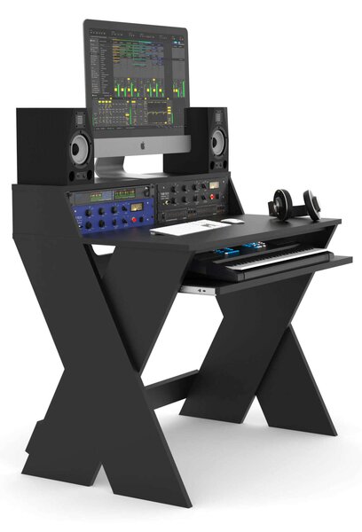 Glorious Sound Desk Compact Black Stúdió bútor (fekete)