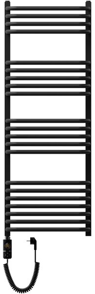 Mexen Apollo, elektromos fűtőelem 1210x450 mm + fűtőrúd 600 W, fekete, W117-1210-450-2600-70