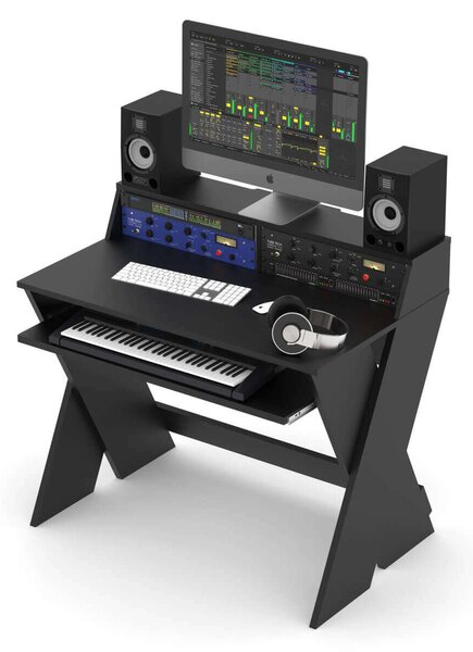 Glorious Sound Desk Compact Black Stúdió bútor (fekete)