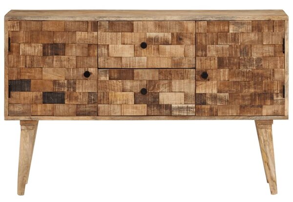 VidaXL tömör mangófa tálalószekrény 110 x 30 x 70 cm