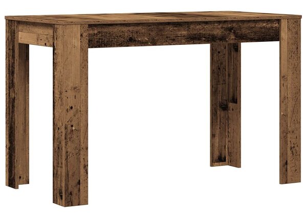 VidaXL Étkezőasztal régi fa 120x60x76 cm műszaki fa