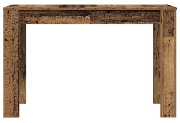 VidaXL Étkezőasztal régi fa 120x60x76 cm műszaki fa