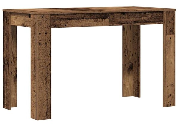 VidaXL Étkezőasztal régi fa 120x60x76 cm műszaki fa