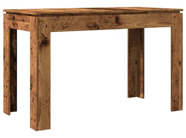 VidaXL Étkezőasztal régi fa 120x60x76 cm műszaki fa