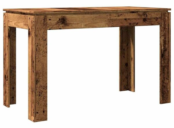 VidaXL Étkezőasztal régi fa 120x60x76 cm műszaki fa