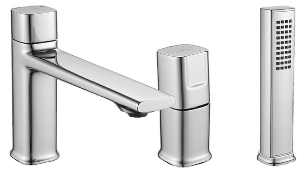 Laveo Tores, 3-lyukú fürdőcsaptelep, króm, LAV-BVT_013D