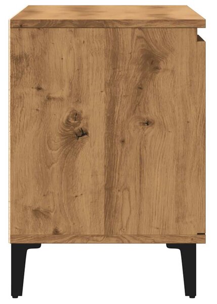 VidaXL kézműves tölgy színű szerelt fa TV-szekrény 102x35x50 cm