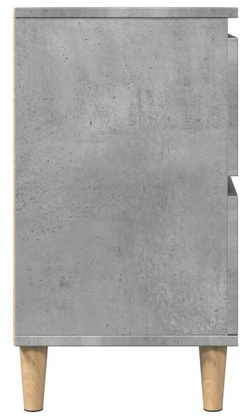 VidaXL betonszürke szerelt fa mosdószekrény 80 x 33 x 60 cm