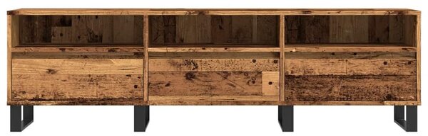 VidaXL antik fa színű szerelt fa TV-szekrény 150 x 30 x 44,5 cm