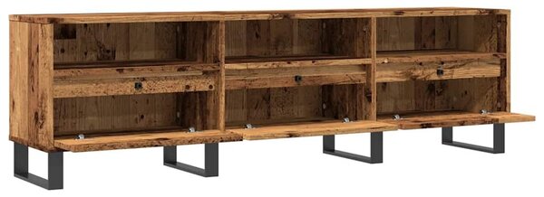 VidaXL antik fa színű szerelt fa TV-szekrény 150 x 30 x 44,5 cm