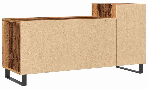 VidaXL antik fa színű szerelt fa TV-szekrény 100x35x55 cm