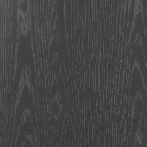 VidaXL íróasztal fiókkal polccal fekete tölgy 102x62x77,5cm gépelt fa