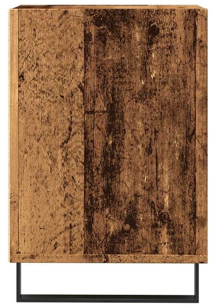 VidaXL antik fa színű szerelt fa TV-szekrény 100x35x55 cm